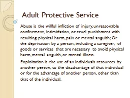 Adult Protection Service 56